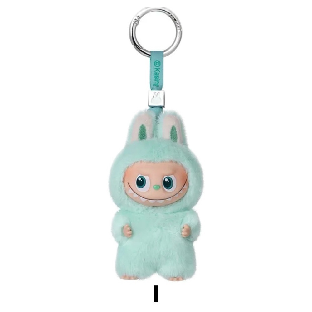 [NEW] POP MART Mini Labubu Pin for Love Vinyl Plush Pendant Blind Box (I Green)